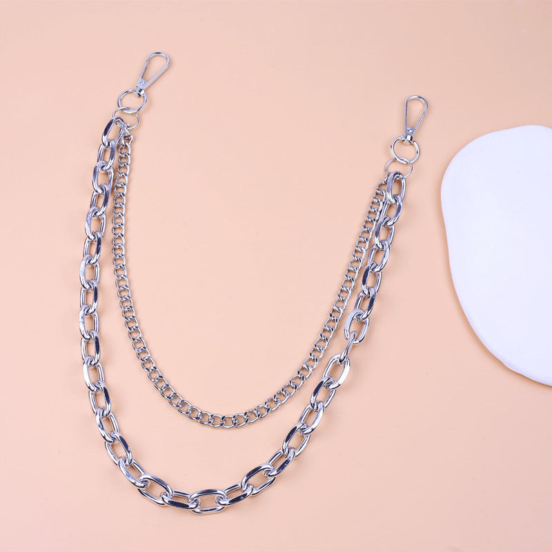 Multilayer Punk Metal Pants Waist Chain