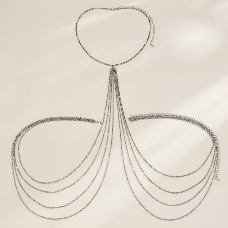 Sexy Chain Fringe Bikini Breast Chain