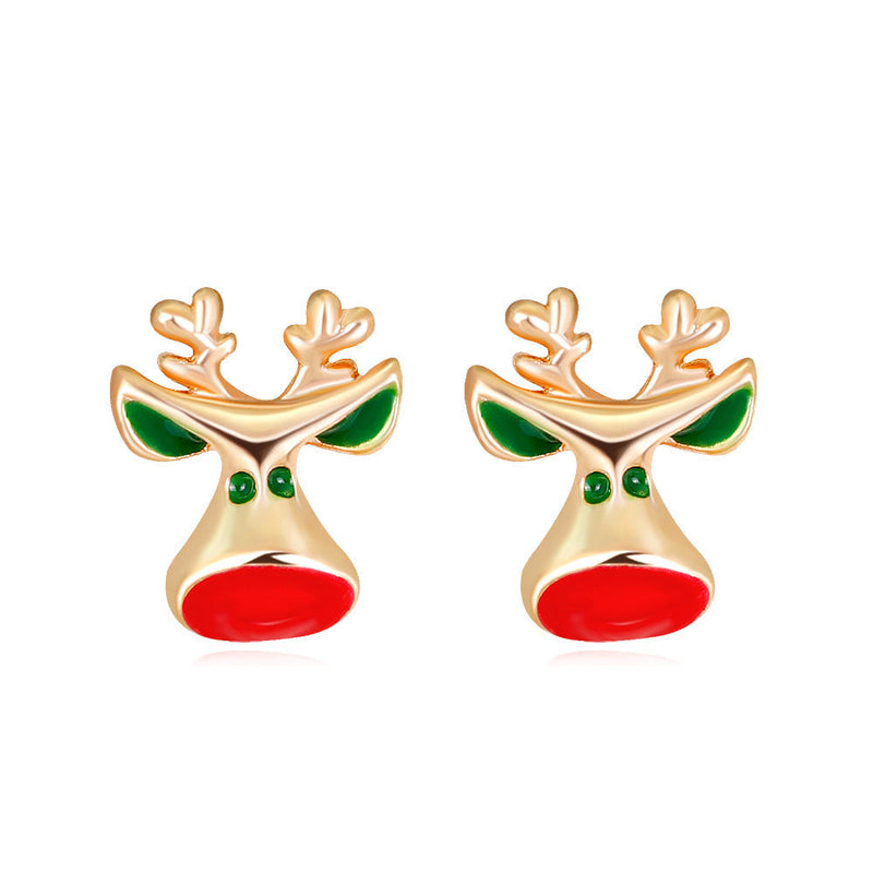 Christmas Reindeer Earring