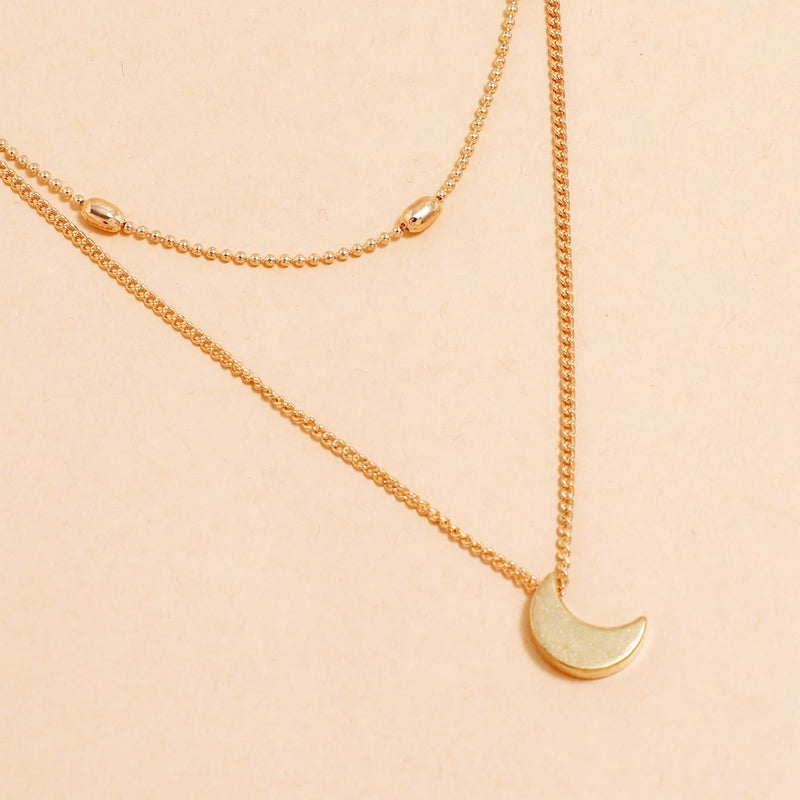 Moon Necklace Pendant Necklace Jewelry