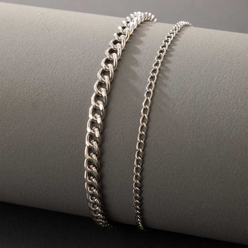 Hip Hop Cuban Chain Anklet Jewelry