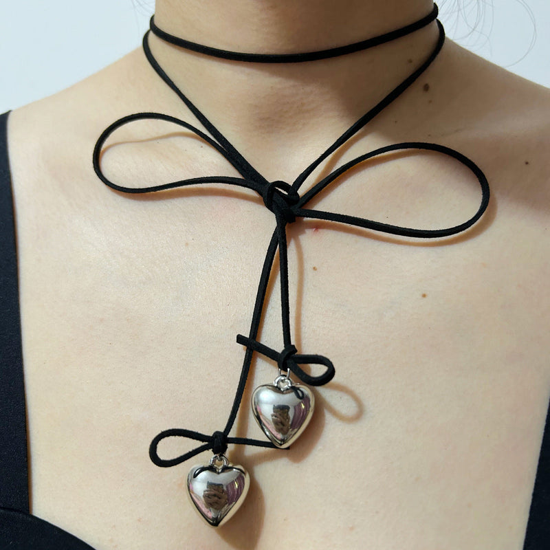 Fashion Big Love Heart Pendant Necklace for Women