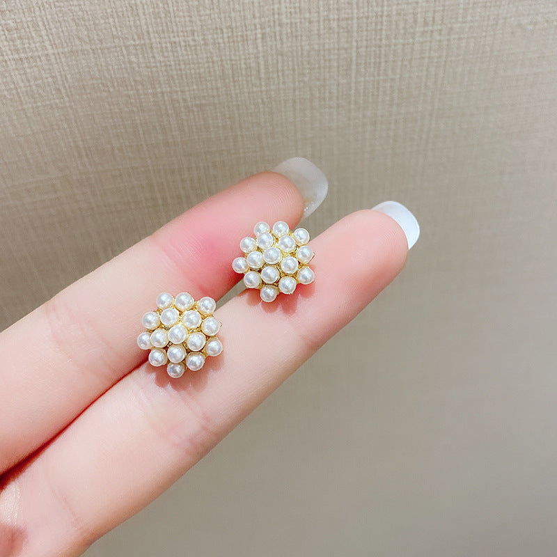 Baroque Pearl Stud Earring