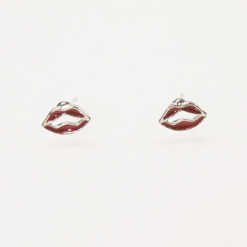 Sexy Mouth Lips Stud Earring