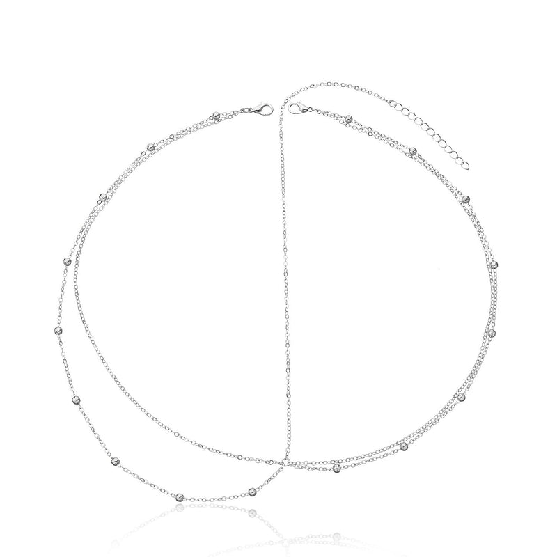 Rhinestone Head Chain Jewelry