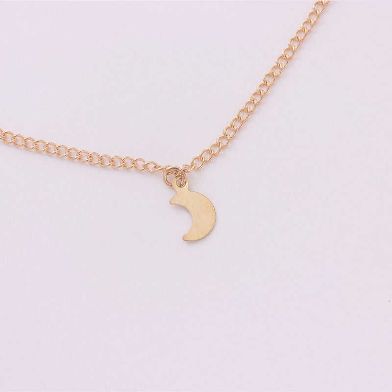 Moon Star Charms Necklace