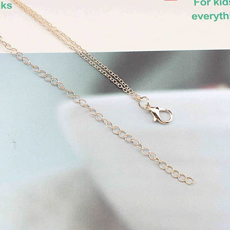 Double Layered Heart Charm Pearl Waist Chain