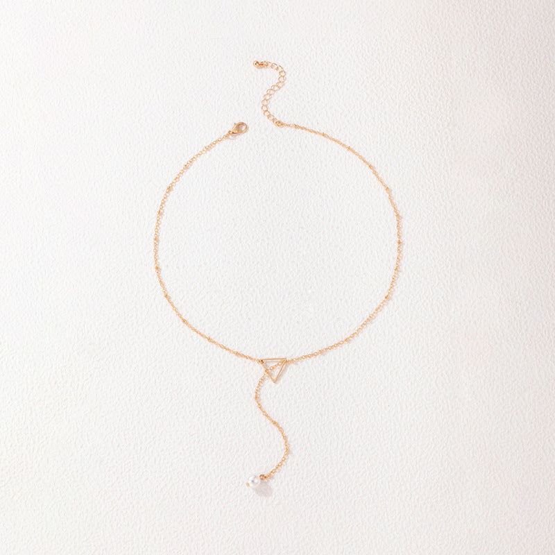 Simple Chains Necklaces Triangle Necklace