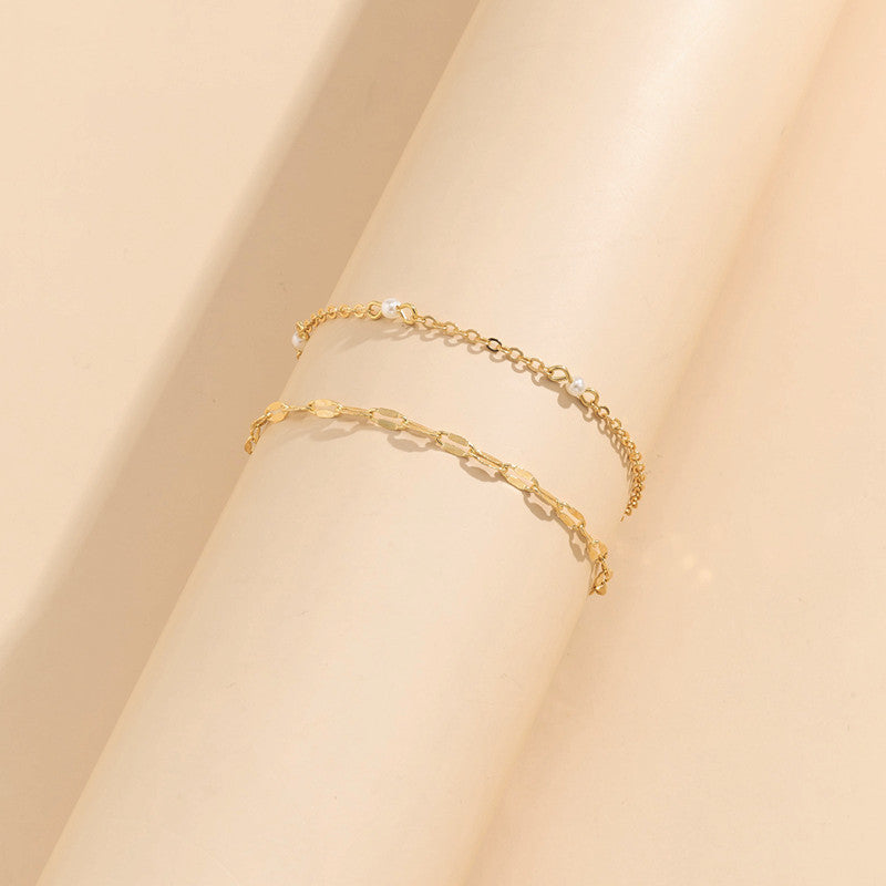 Summer Fashion Suit Anklet Bead Chain Anklet Jewelry