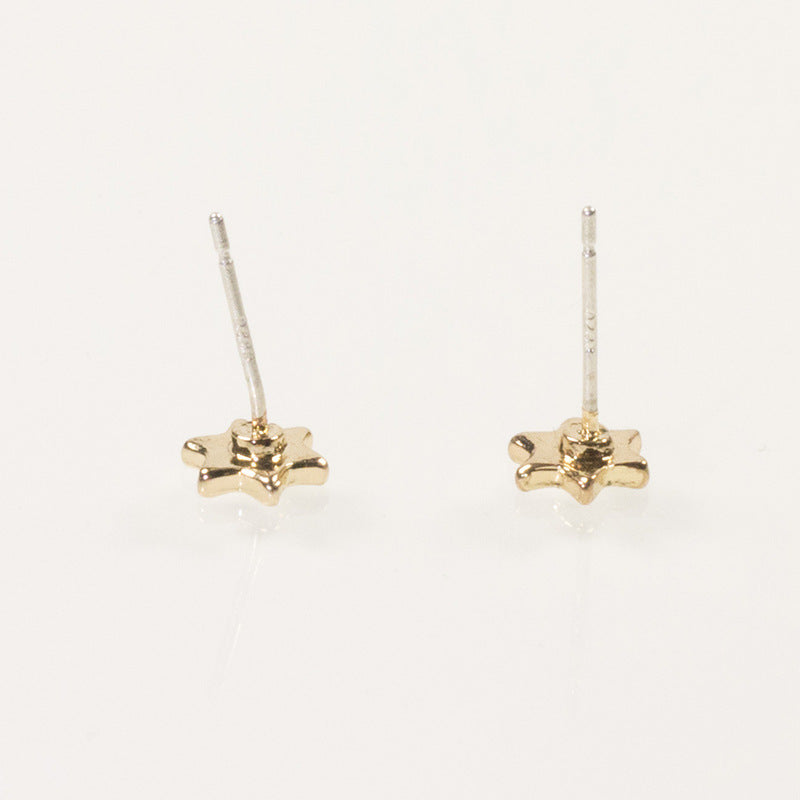 Plain Star Stud Earring