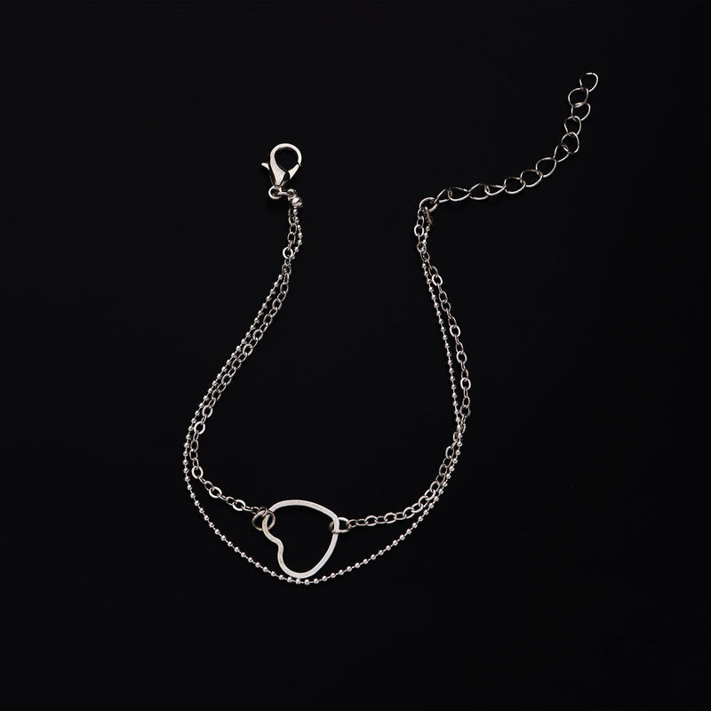 Hollow Cute Heart Bracelet