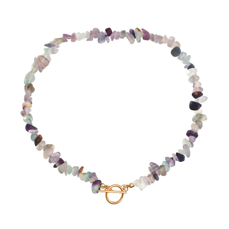 Natural Irregular Stone Necklace for Women