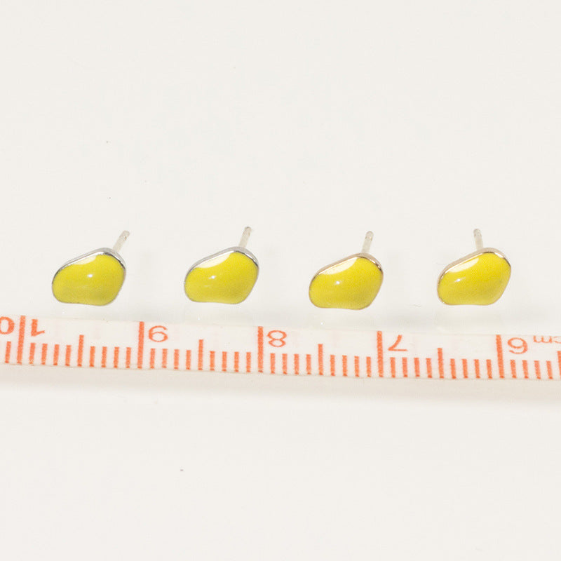 Irregular Geometry Simple Small Stud Earring