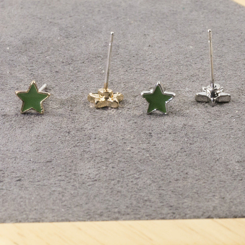 Little Daisy Star Stud Earrings Set