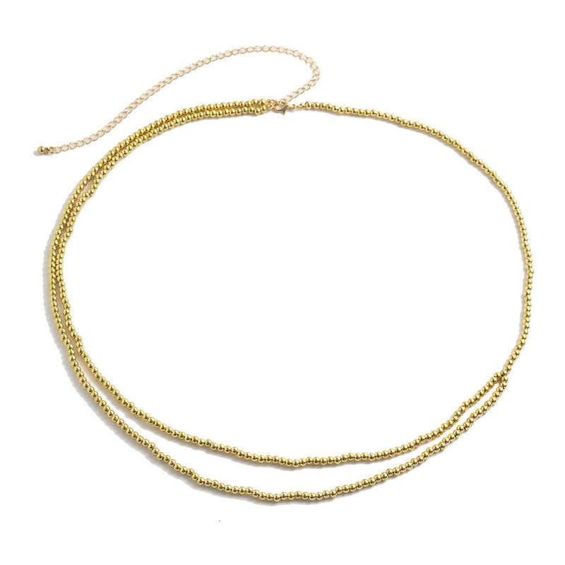 Sexy Double-Layer Pearl Waist Chain