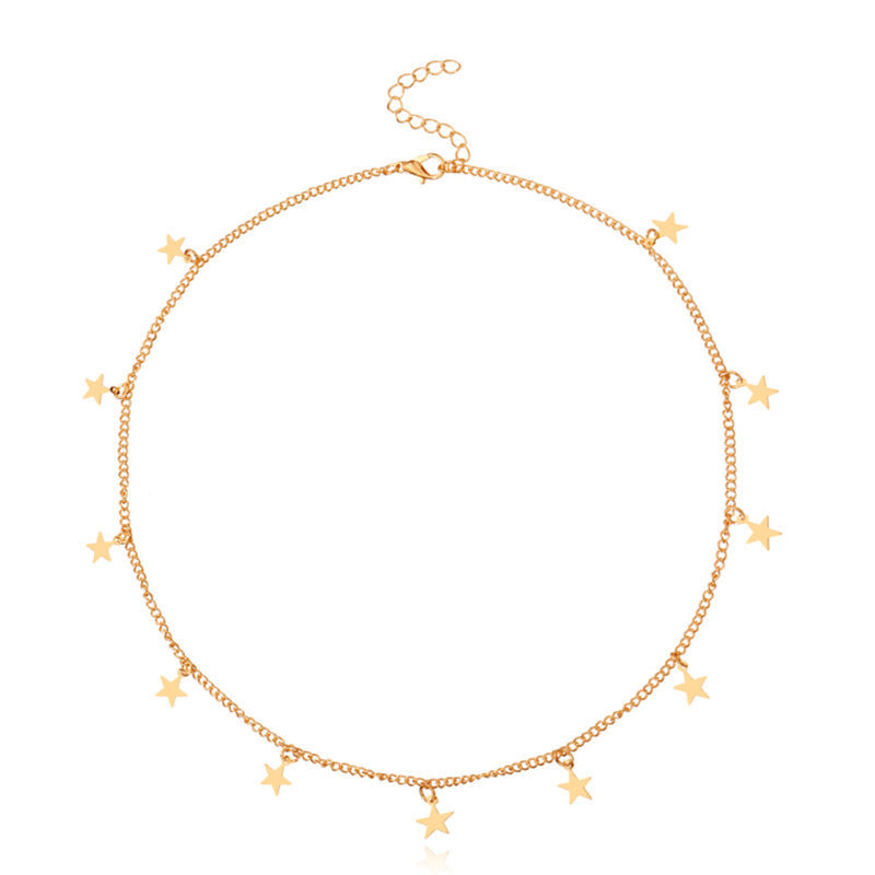 Star Tassel Pendants Necklace