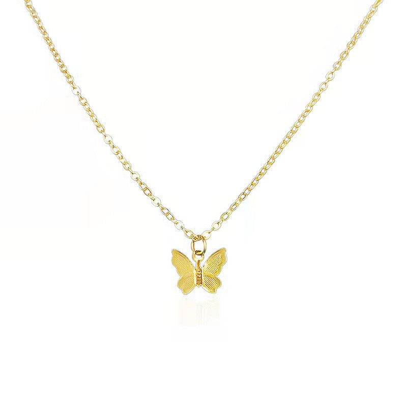Butterfly Pendant Necklace