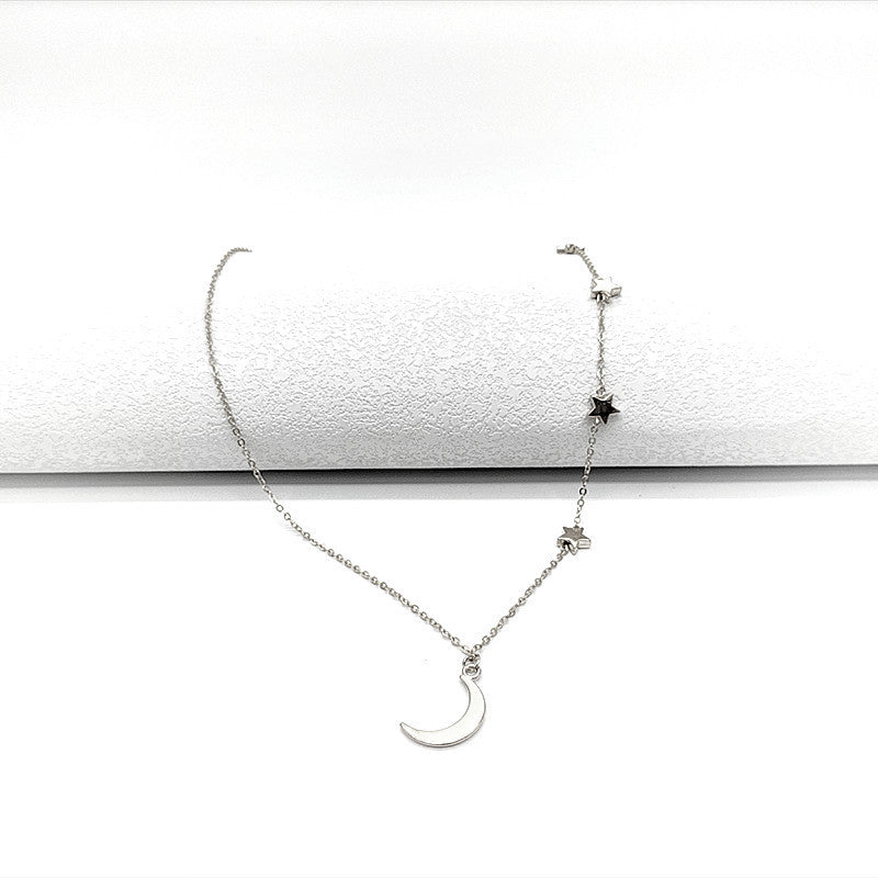 Crescent Moon Pendant Necklace