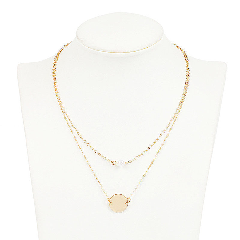 Choker Imitated Pearl Necklaces for Women