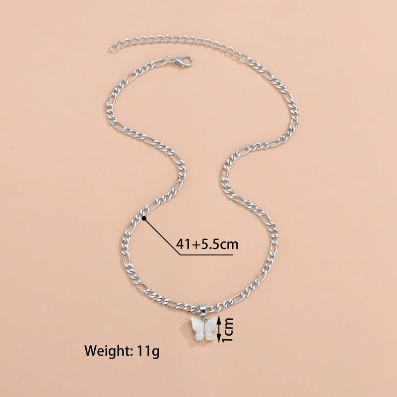 Butterfly Pendant Necklace