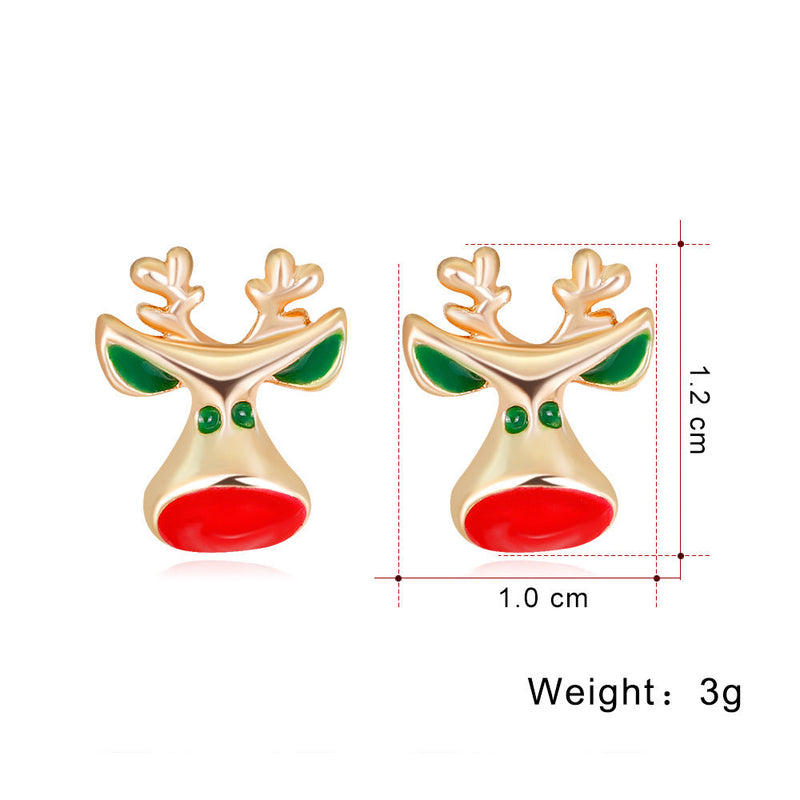 Christmas Reindeer Earring