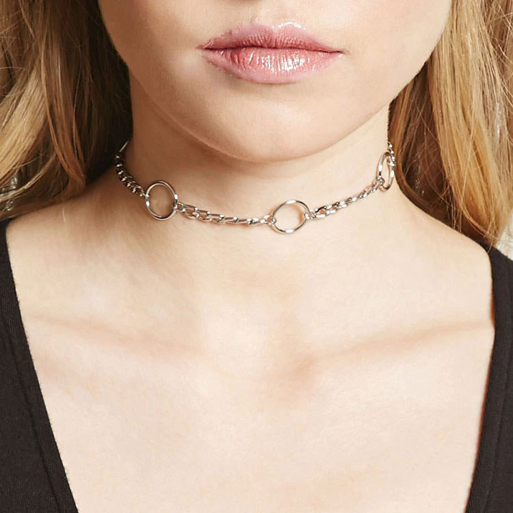 Chain Circle Necklace
