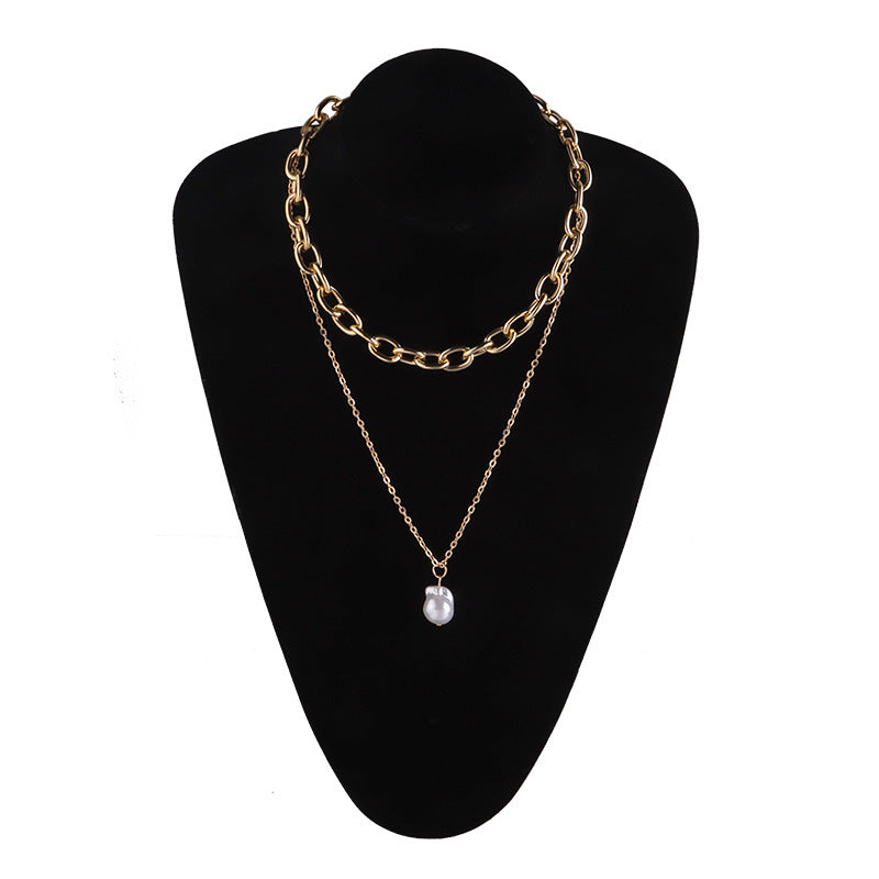 Cross-border Pearl Pendant Necklace