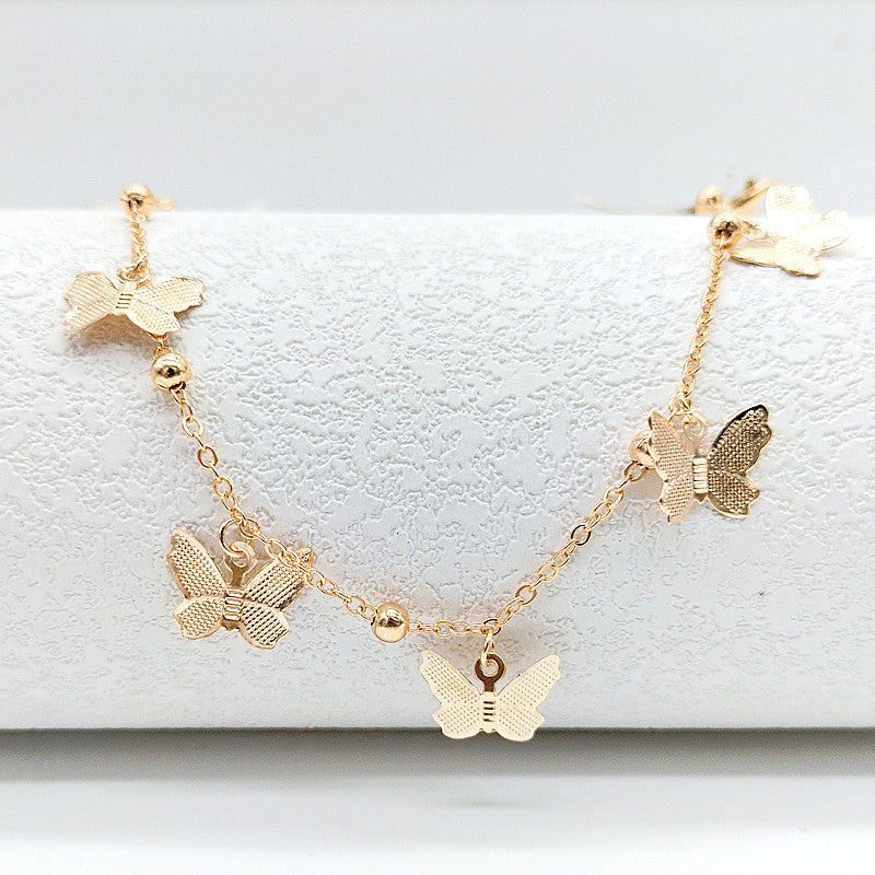 Butterfly Charm Anklets Jewelry