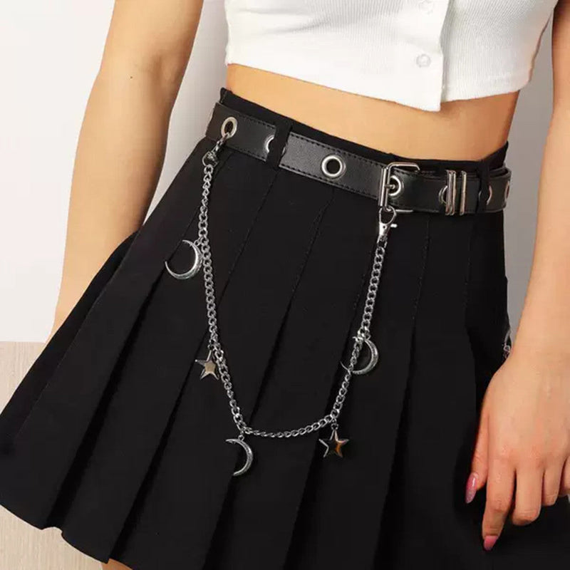 Punk Trouser Moon Wallet Chain Hip Hop Jeans Chains