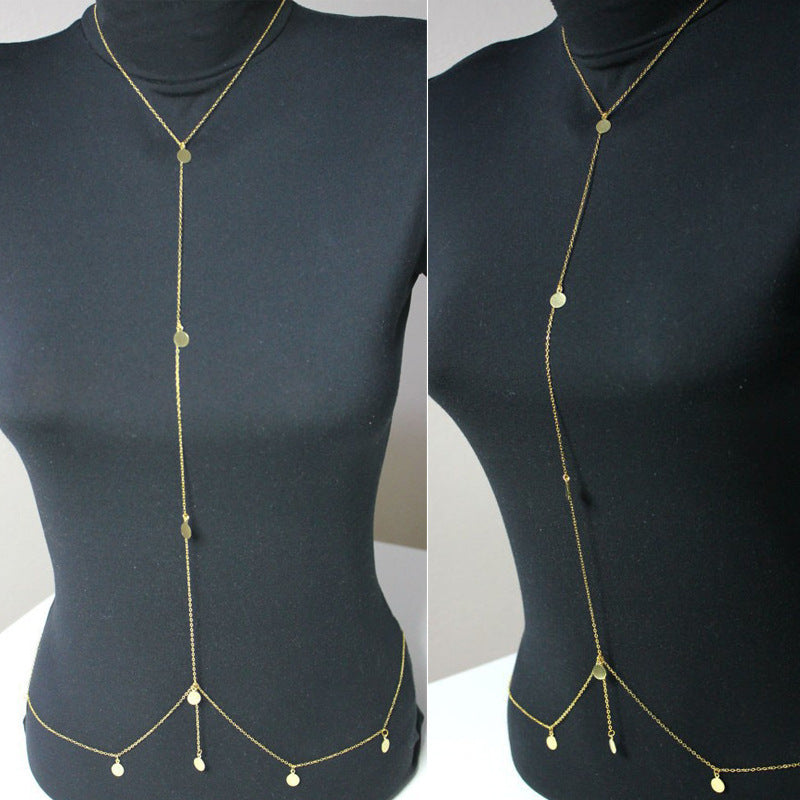 Sexy Coin Belly Body Chain Fashion Body Chain Jewelry for Women
