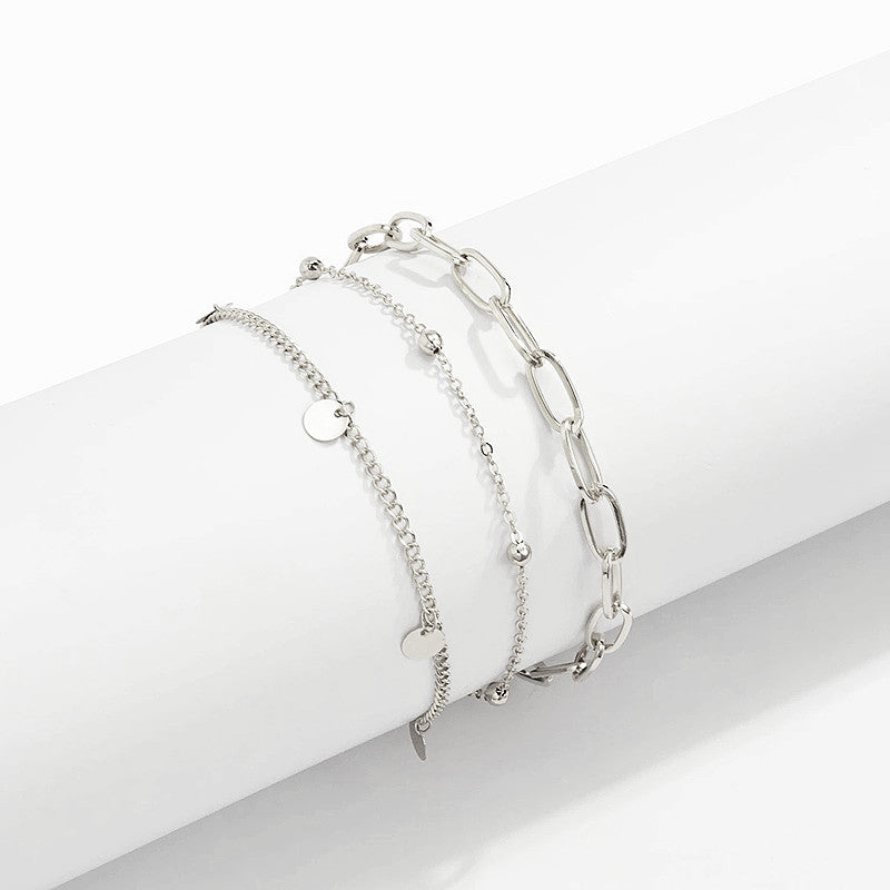 Charm Layered Anklets Bracelet Beach Foot Jewelry