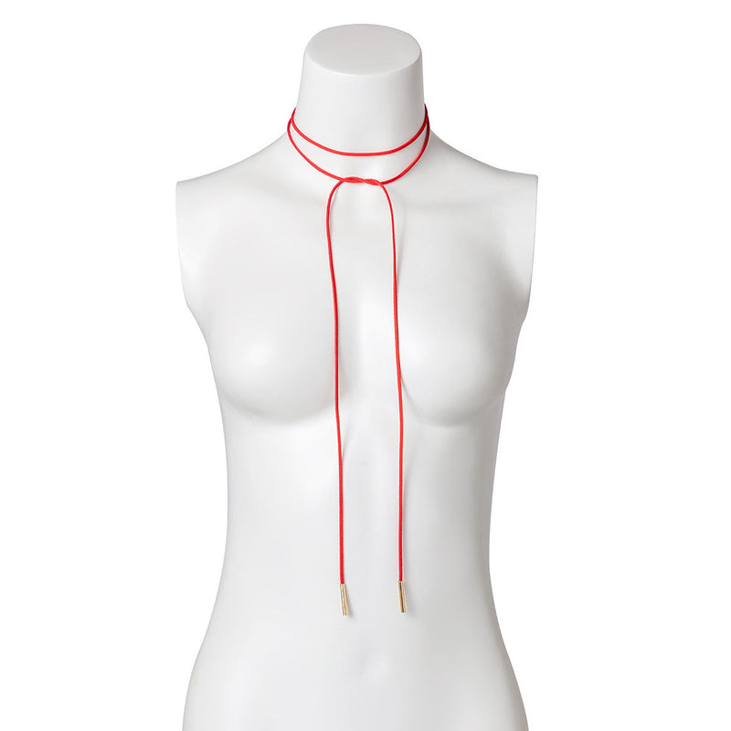 Bohemia Suede Cord Choker Necklace