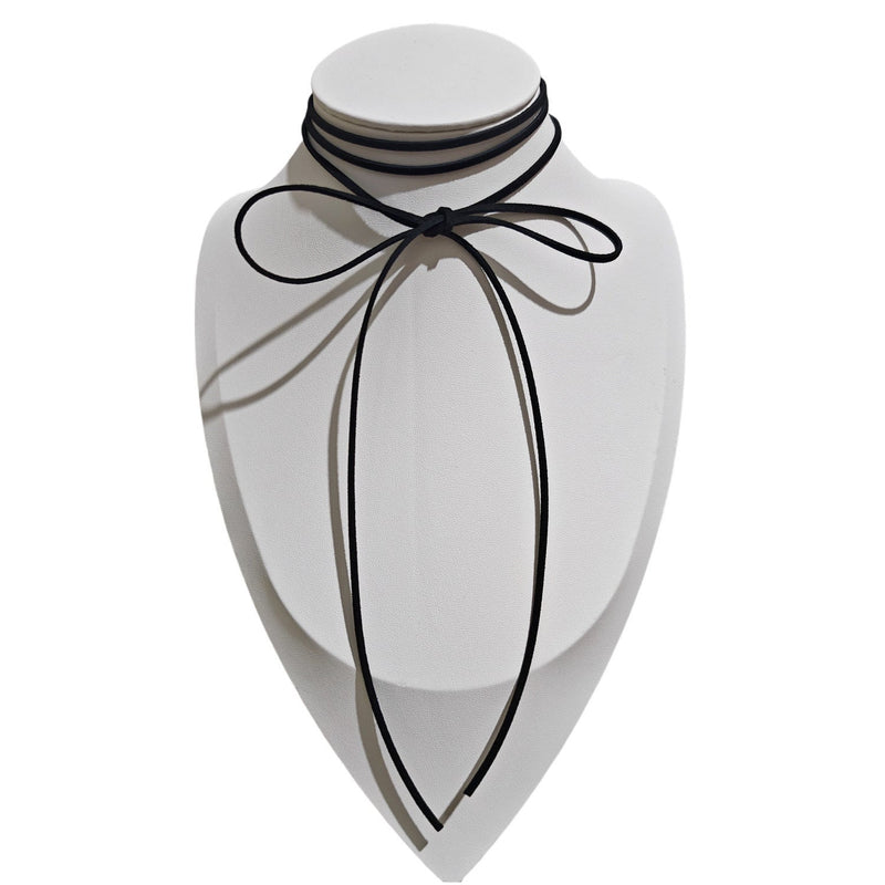 Thread Colored Hand Woven Rope Necklace