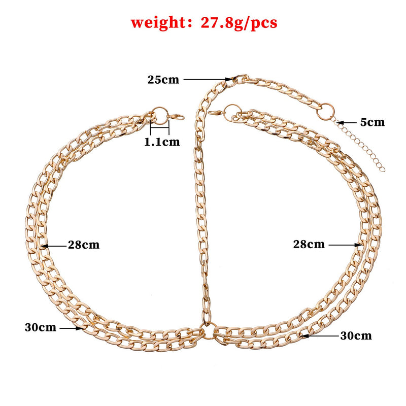 Chain Tassel Bride Hair Accessories