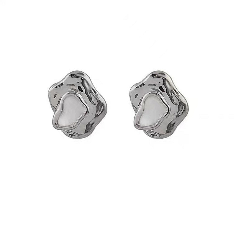 Irregular Geometric Stud Earrings