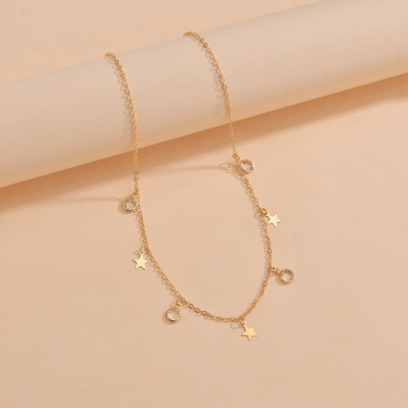 Star Tassel Pendants Necklace