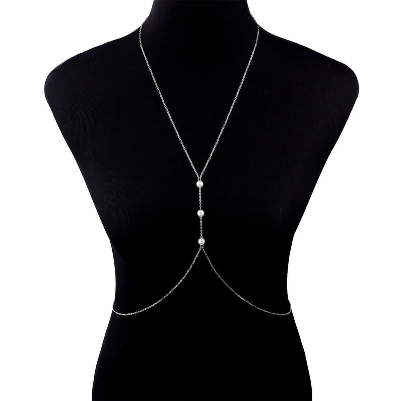 Belly Bodychain Sexy Pearl Chain Women's Body Chains