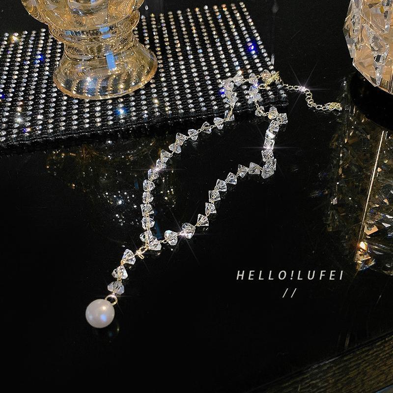 Elegant Crystal Beaded Necklace