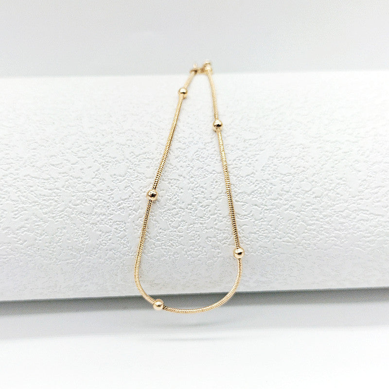 Classic Beads Chain Anklets Jewelry