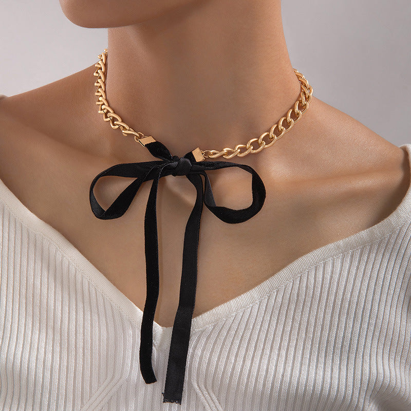 Elegant White Imitation Pearl Choker Necklace
