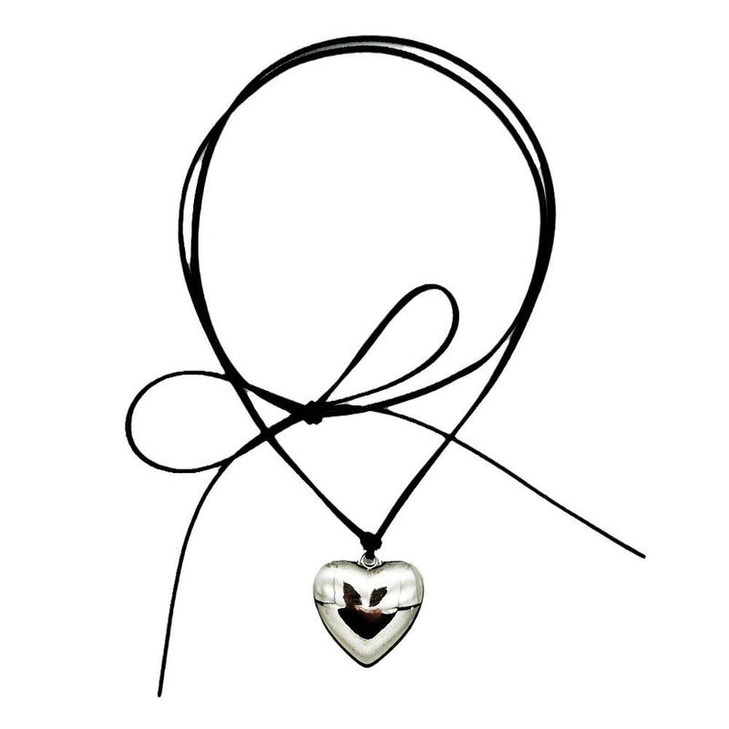 Fashion Big Love Heart Pendant Necklace for Women