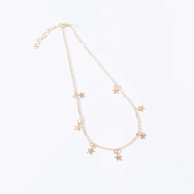 Star Tassels Choker Necklace
