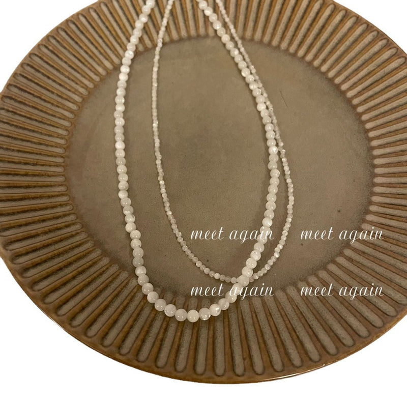 Natural Shell Beads Necklace