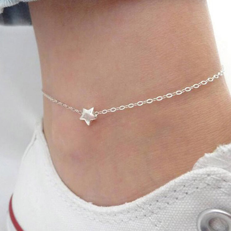 Simple Summer Star Anklets Jewelry