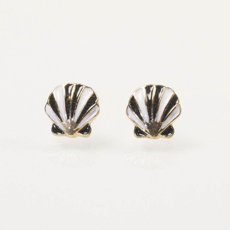 Shell Stud Earrings for Women