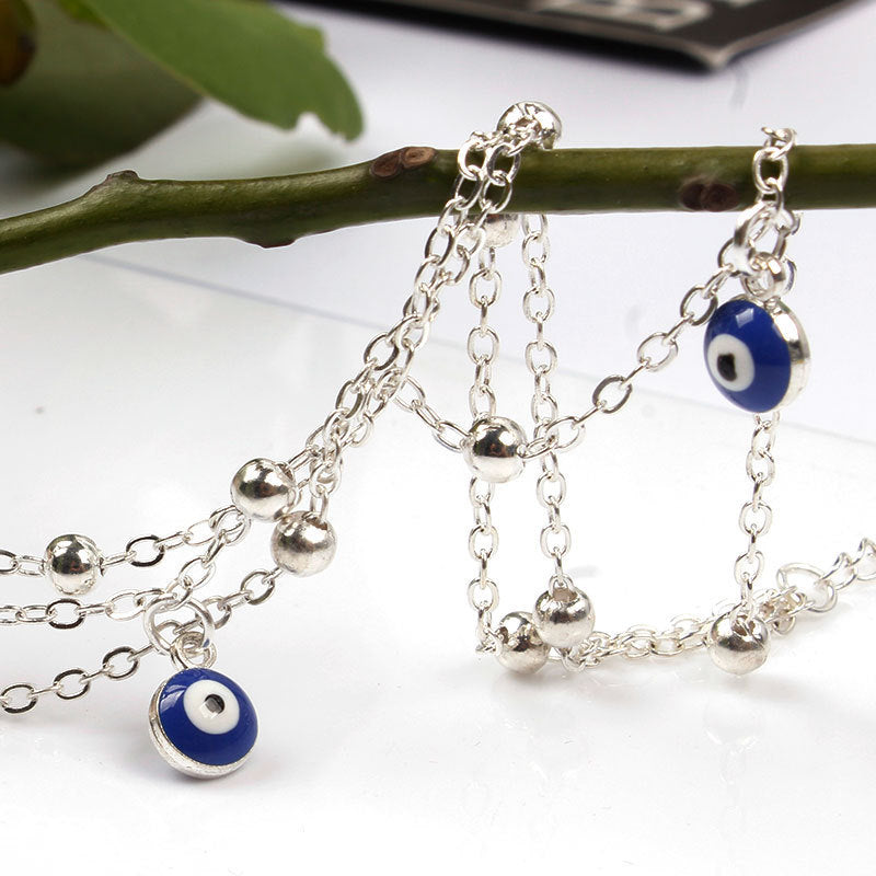 Blue Turkish Bohemian Summer Pendant Foot Jewelry