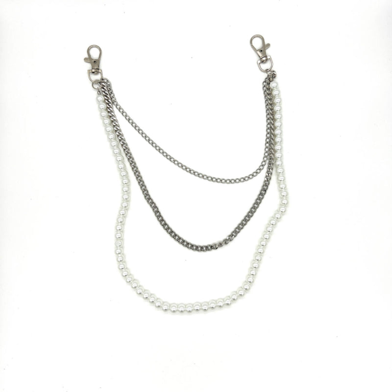 Multi Layer Pearl Pants Chains
