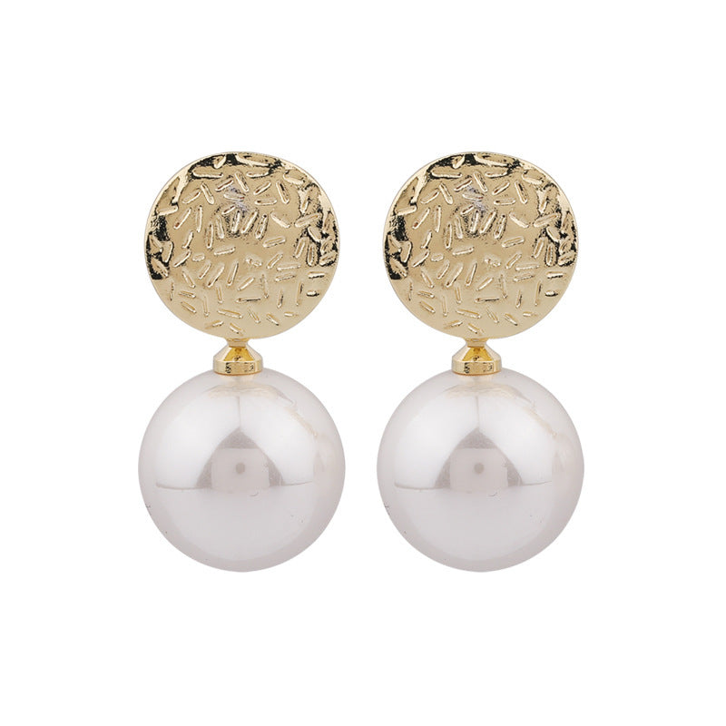 Pearl Geometric Sweet Elegant Women Dangle Earring