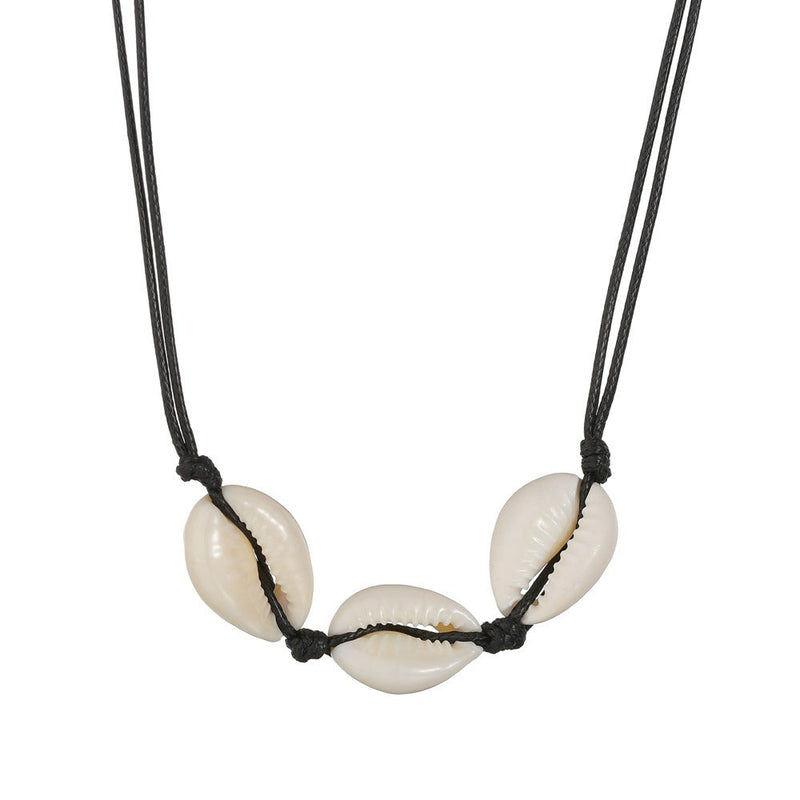 Beach Bohemia Natural Cowrie Seashell Jewelry