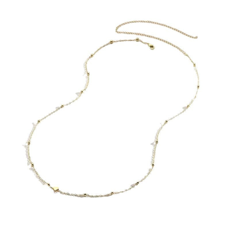 Beach Bikini Heart Pendant Waist Body Chain Jewelry